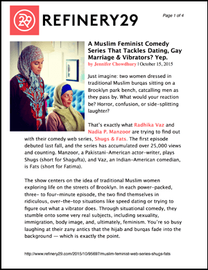 Refinery 29 - A Muslim Feminist Comedy Series Thumb